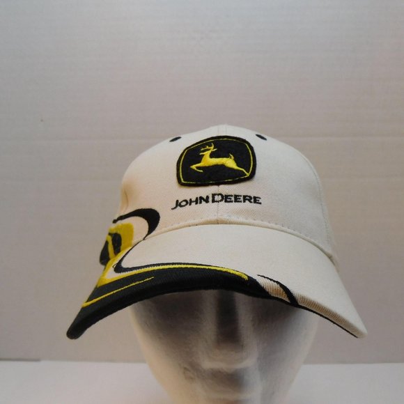 John Deere Youth Ertl Full Throttle Hat Cap Adjustable Hook & Loop Strap - Picture 3 of 10